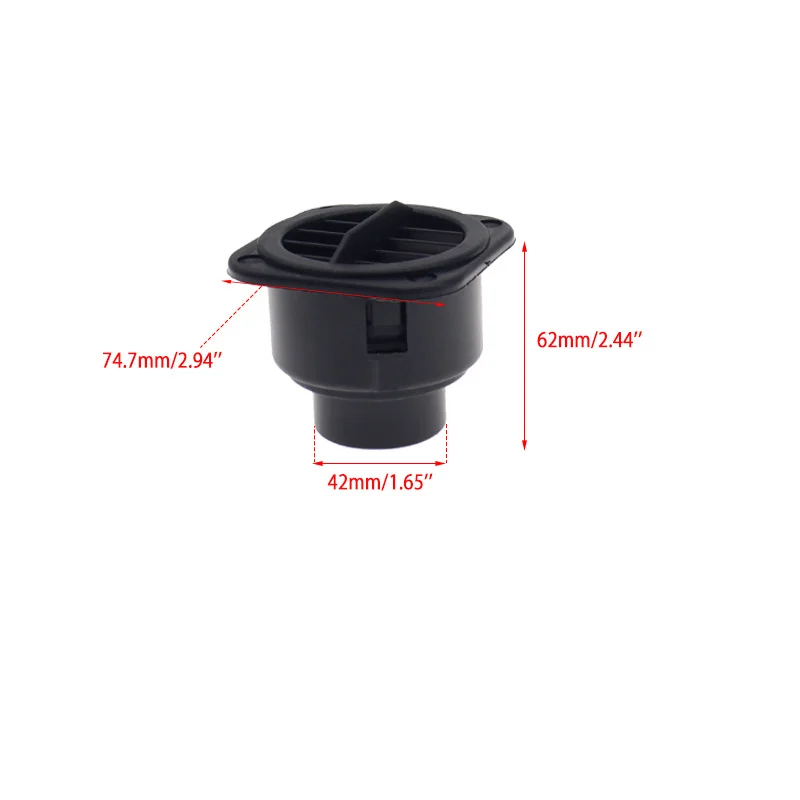 Air Diesel Heater Duct Pipe 75mm / 60mm/42mm Diesel Heater Duct Hose Pipe Air Duct Air Vent Outlet Hose Clip for Webasto Eberspach Diesel Parking Heater