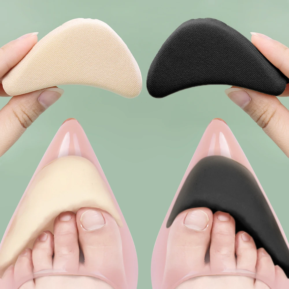 4pcs High Heel Toe Plug Insert Adjustment Size Insoles Women Shoes Toe Front Filler Cushion Pain Relief Anti-heel Drop Protector images - 6