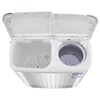 Household Double Bucket Double Cylinder Folding Washing Machines Semi-automatic Mini Small Stainless Steel Electric Twin Tub 5