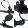 2/4Pcs Bicycle Rearview Mirror 360° Rotation Auxiliary Convex Mirror Handlebar Rearview Mount Cycling Bike Rear View Mirrors 6