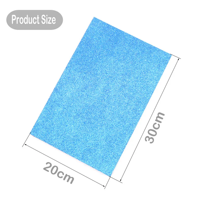 5 Sheets 20*30cm Glitter Foam Paper Sparkles Paper for Children's  Handmaking DIY Crafts Handcraft Paper Decoration Without Glue