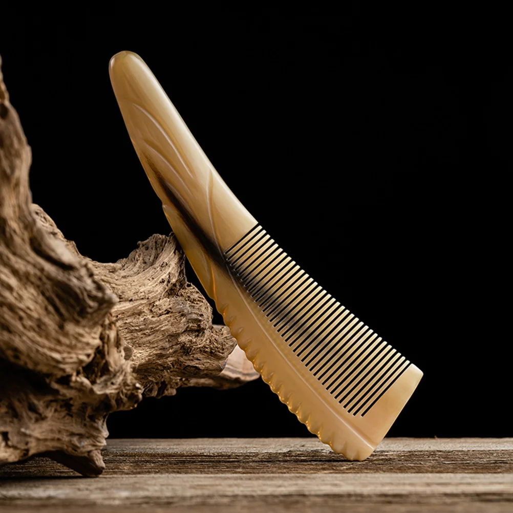 

Hair Brush Ox Horn Comb Scalp Massager Comb Detangling Women Horn Comb for Home Barber DIY Hairdressing Salon Styling Tools