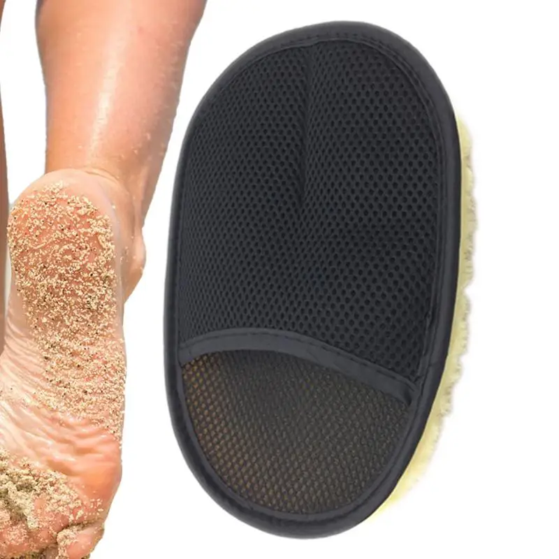 Sand Off Beach Mitt Wipe Sand Mitt Skin-Friendly Beach Cleaner Quick Remover For Summer Vacation Must Haves