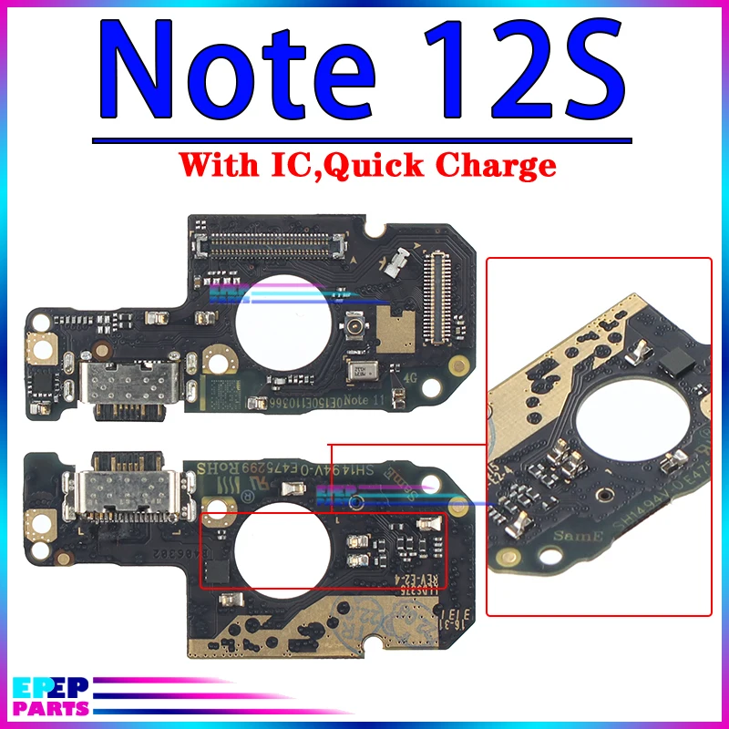 Câble Plat Flex Pour Xiaomi Redmi Note 12 4G - Connexion Mainboard à Sub-board - Pièce De Rechange Compatible