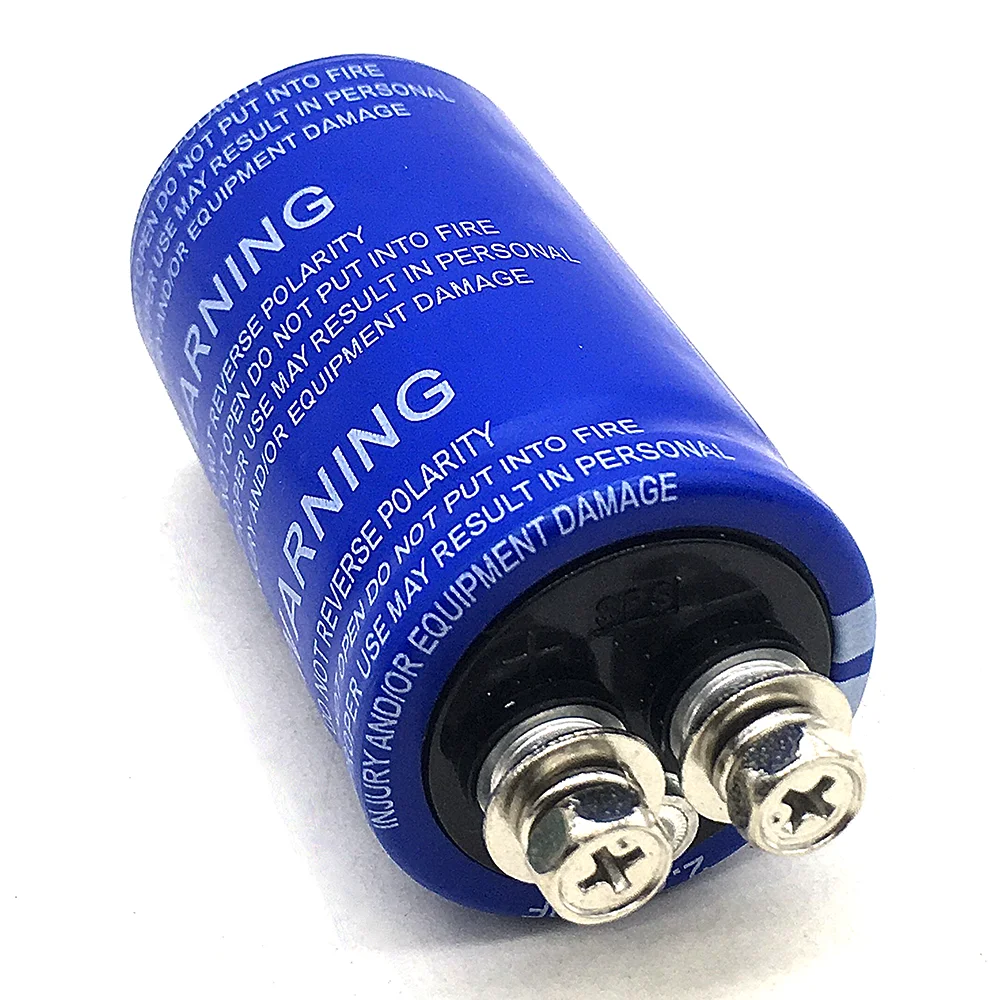 2.7V 500F Car Supercapacitor Fara Capacitor Screw Hole Available Car Capacitor Module 2.7V500F super capacitor