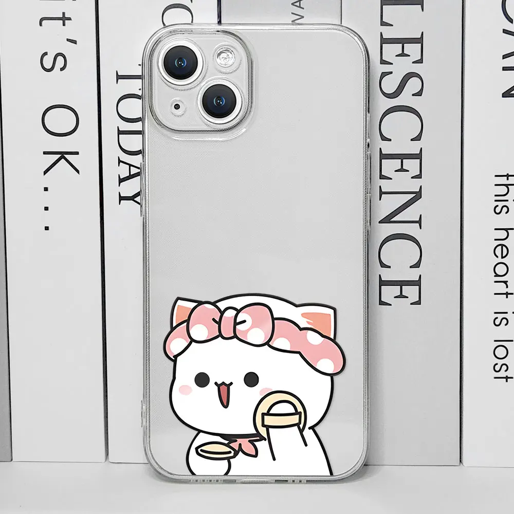 Cute Peach Mochi Cat Couple Phone Case for IPhone 16 15 14 13 12 11 Pro MAX XS X SE2 7 8 Plus Lover Pairs Clear Soft Cover Shell 5 Cute Peach Mochi Cat Couple Phone Case for IPhone 16 15 14 13 12 11 Pro MAX XS X SE2 7 8 Plus Lover Pairs Clear Soft Cover Shell – Bild 5