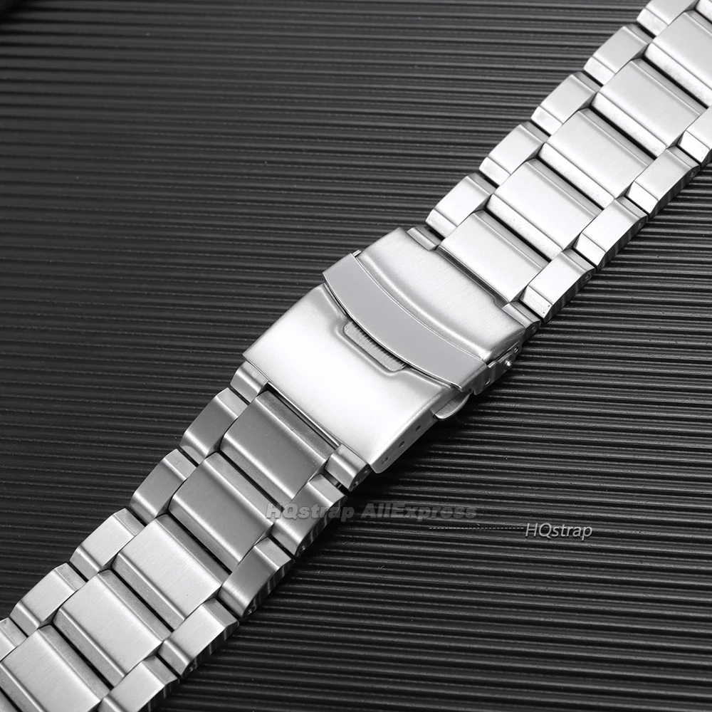 Premium Solid Stainless Steel Universal Watch Band Bracelet