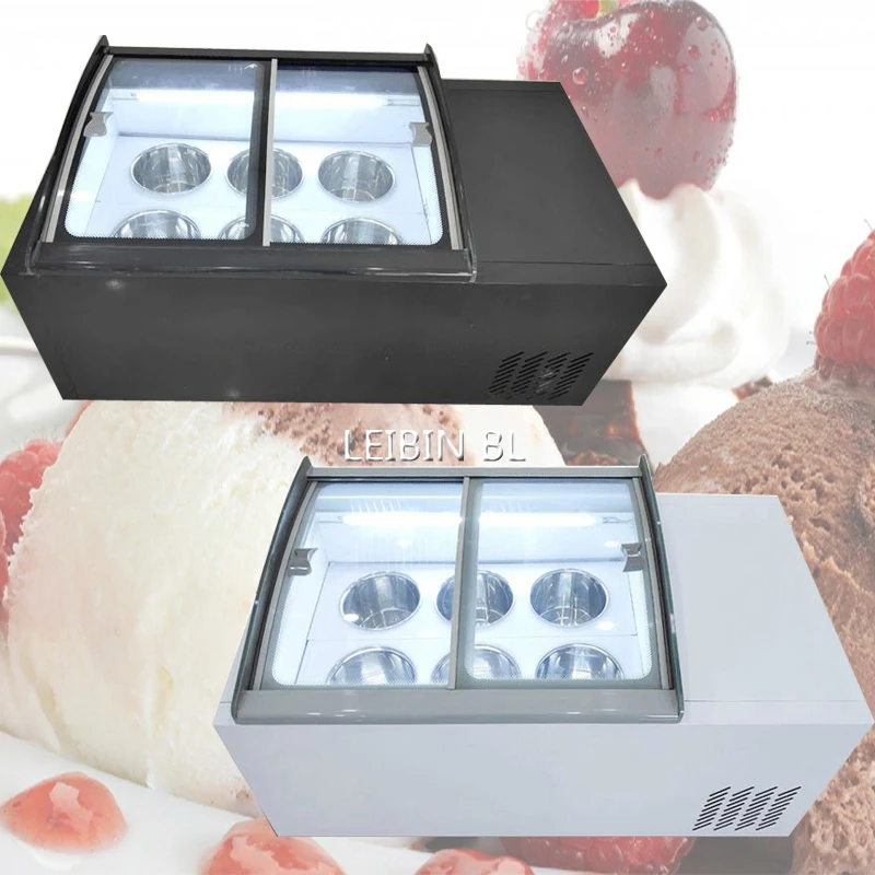

Free Door-To-Door Ice Cream Display Cabinet Refrigeration Equipment