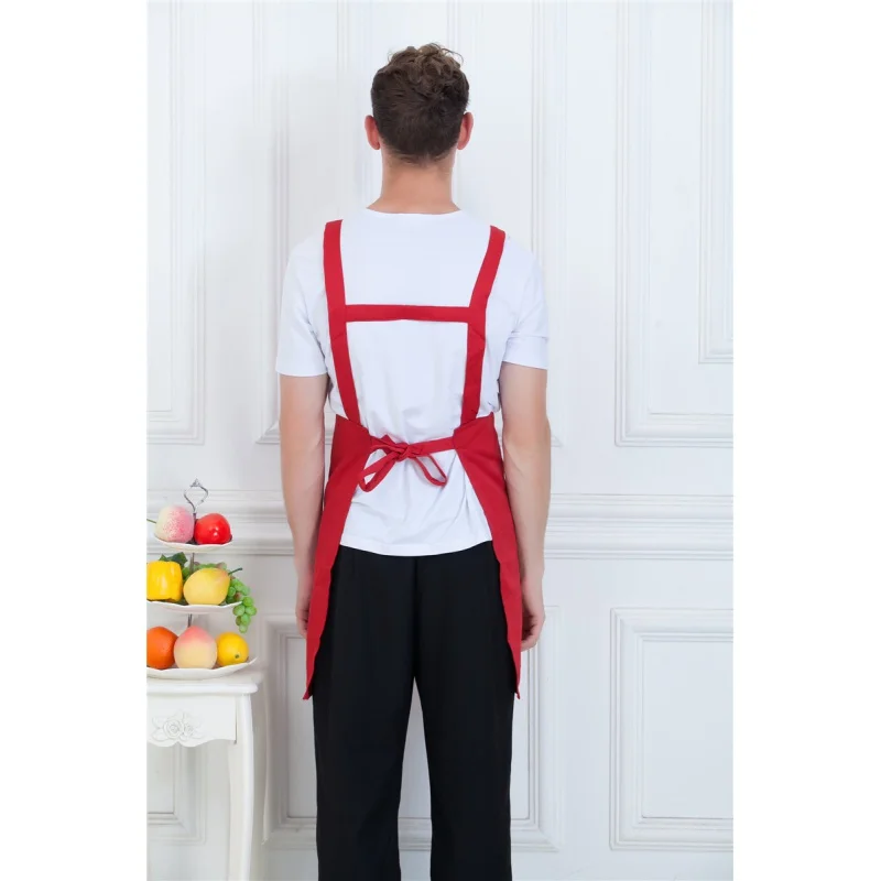 Hotel Cafe Supermarket Store Apron Dining Home Kitchen Restaurant Waiter Apron Halter Strap