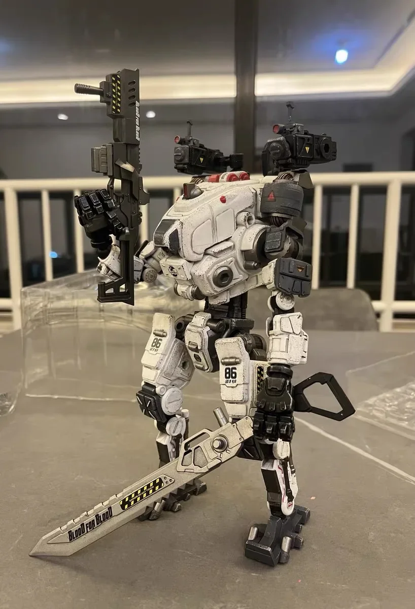 In Stock JOYTOY GOD OF WAR 86(White) Mechanical Armor Action