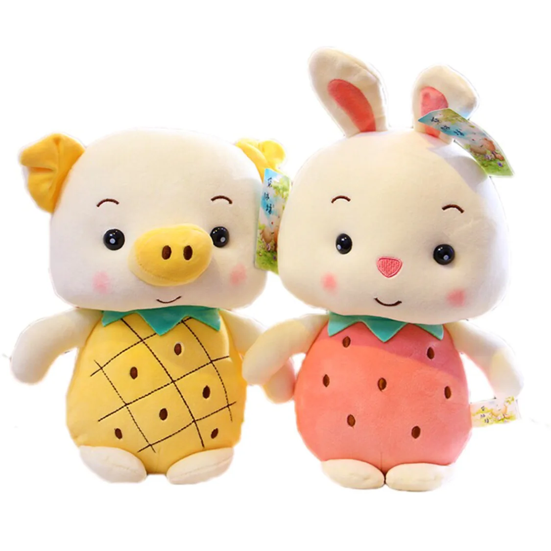 

Игрушка плюшевая в виде свиньи, кролика, 20 см