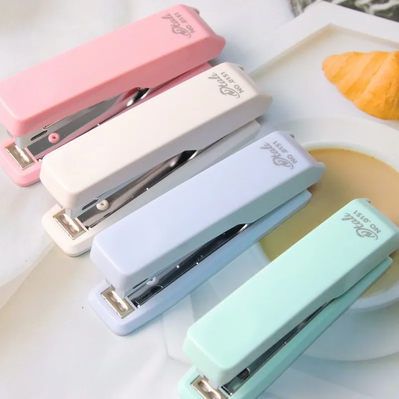 Morandi Stapler No. 10 Hand-Bound Office Bill Stapler with Staple Remover Student Stationery school supplies stationery