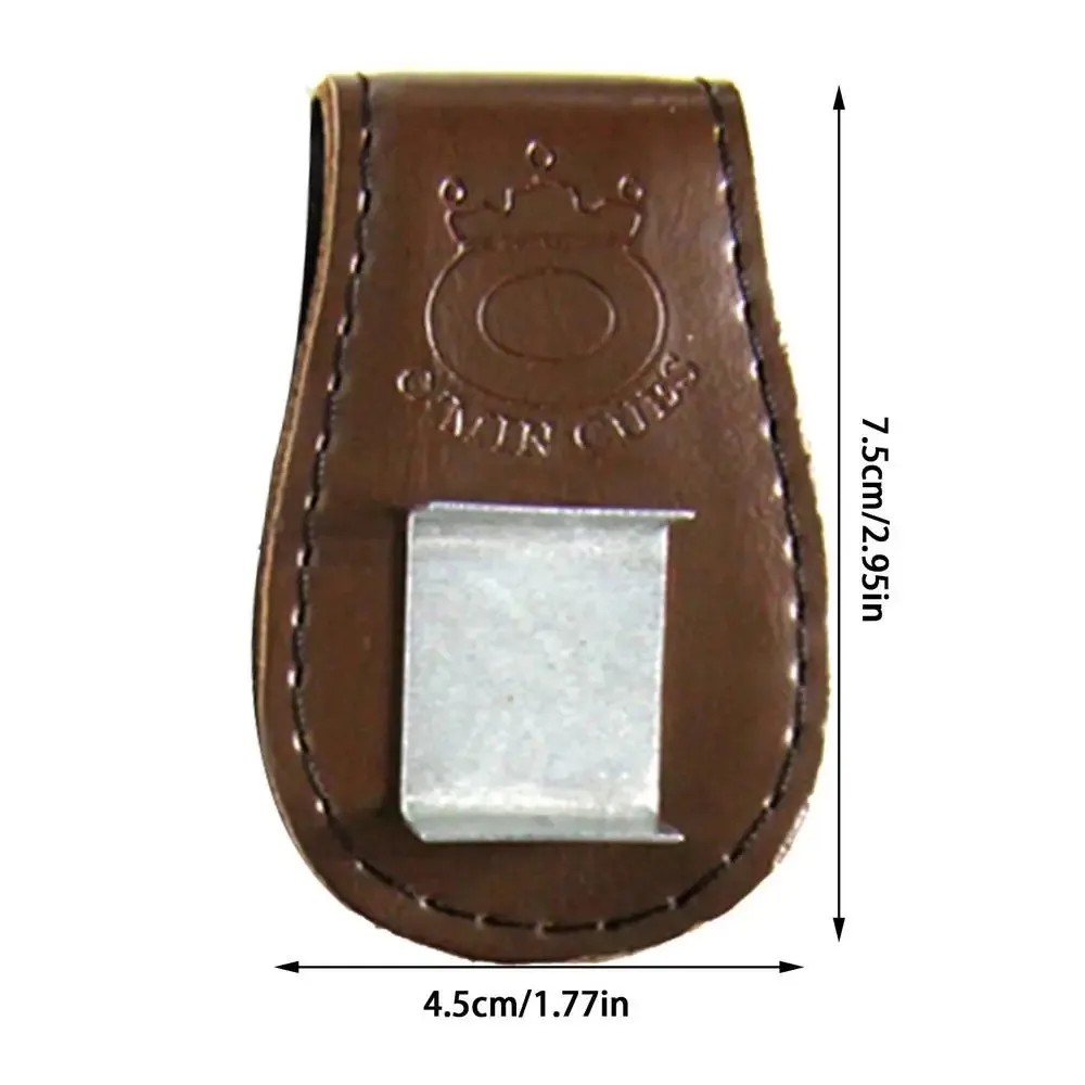 Portagesso Da Biliardo Portatile In PU – Custodia Con Gancio Da Cintura, Accessorio Per Snooker E Pool, Nero