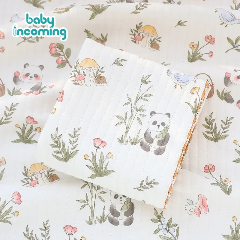 Pure Cotton Baby Wrap Blanket Breathable Outdoor Autumn Winter Large Size Children Nap Cover Blanket AE Stock Origin China