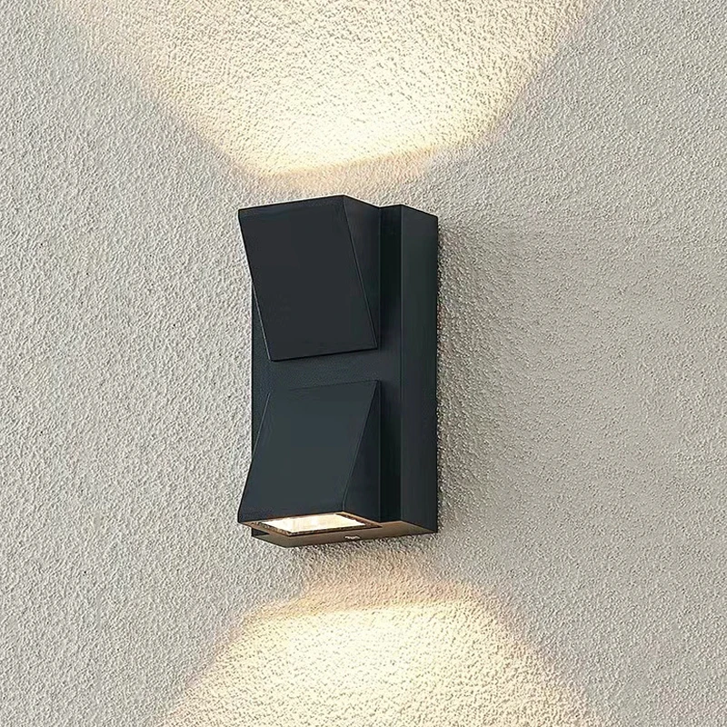 LED Outdoor Porch Wall Light Waterproof Garden Yard Porch Wall Lamp Walkway Indoor Living Room Hallway Bedroom Decor Light AC85-265