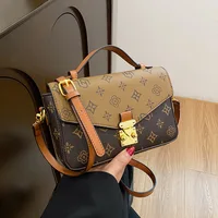Nouveau Sac Femme 2026, Sac à Bandoulière Imprimé Tendance, Sac Carré à Main, Sac Bandoulière Polyvalent Texturé Haut de Gamme 2