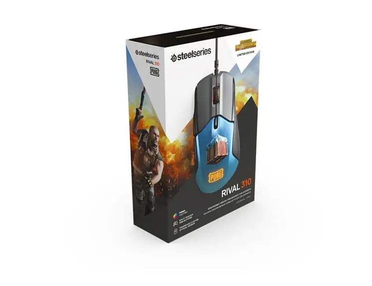 (未使用･未開封品)SteelSeries Rival 310 PUBG Edition Gaming Mouse - 12,000 CPI (parallel import goods) Amazon | SteelSeries Rival 310 PUBG Edition Gaming Mouse