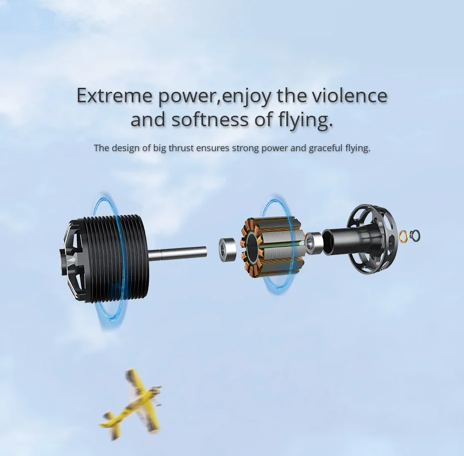 T-motor AS2317 Moteur Sans Balais pour Drone KV1400/KV880/KV1250 - Pièce Détachée