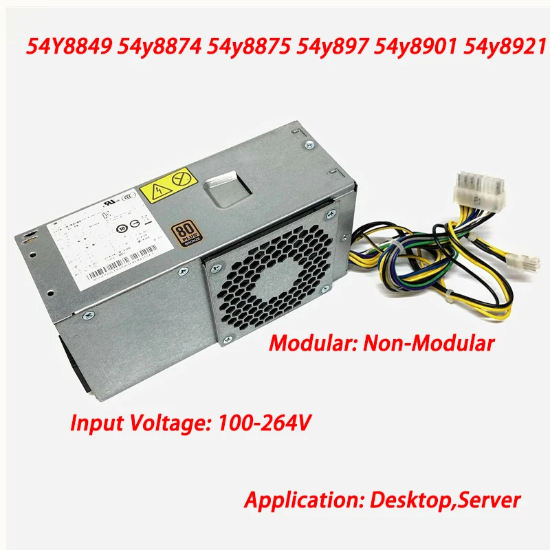 240w TFX PSU Power Supply Desktop 54Y8849 for ThinkCentre E73 M78 M82