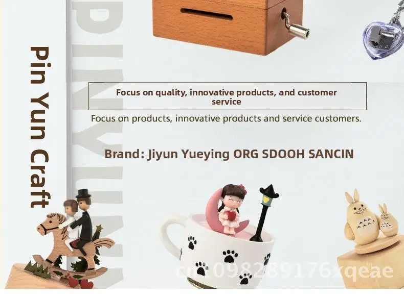 Description Picture 2 of itemSimulation Vertical Piano Music Box Multi-song Wooden Craft Ornament European Style Engraving for Festive Gift-Wedding Birthday