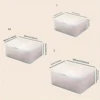 1pc-Large storage bag with lid, bedding storage container, comfort items, clothes, wardrobe, sturdy zipper 6