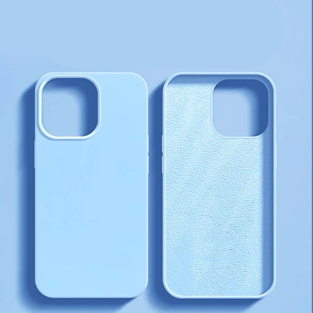 Premium Shockproof Liquid Silicone Phone Case - Luxury Protective Cover Accessory