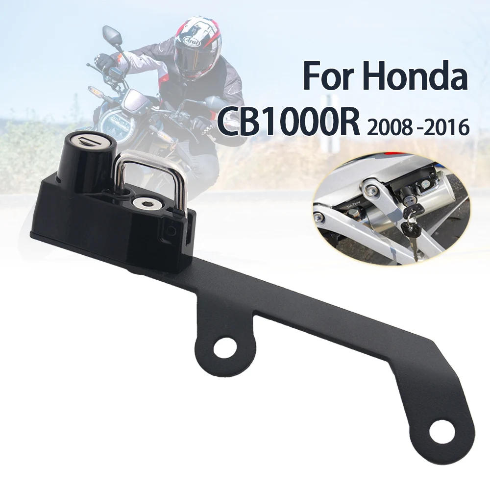 

Комплект замков для мотоциклетного шлема Honda CB1000R CB 1000R, защита от кражи, защита от ржавчины, прочные алюминиевые аксессуары
