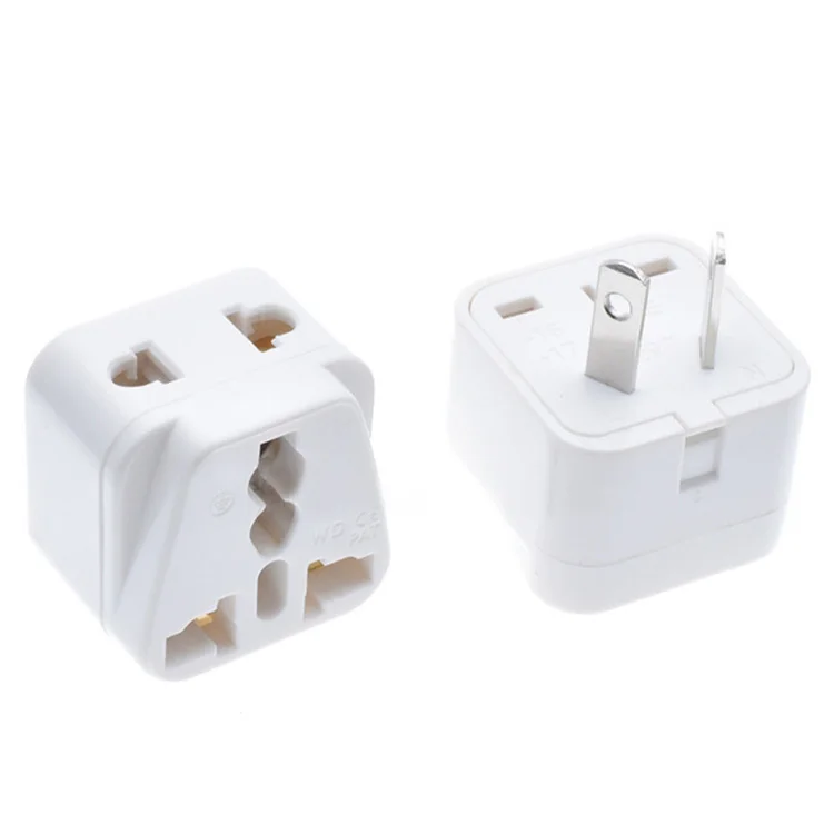 1pcs Universal EU/US to AU NZ Power Plug Travel Adapter Converter 2 Flat Pin For Australia New Zealand