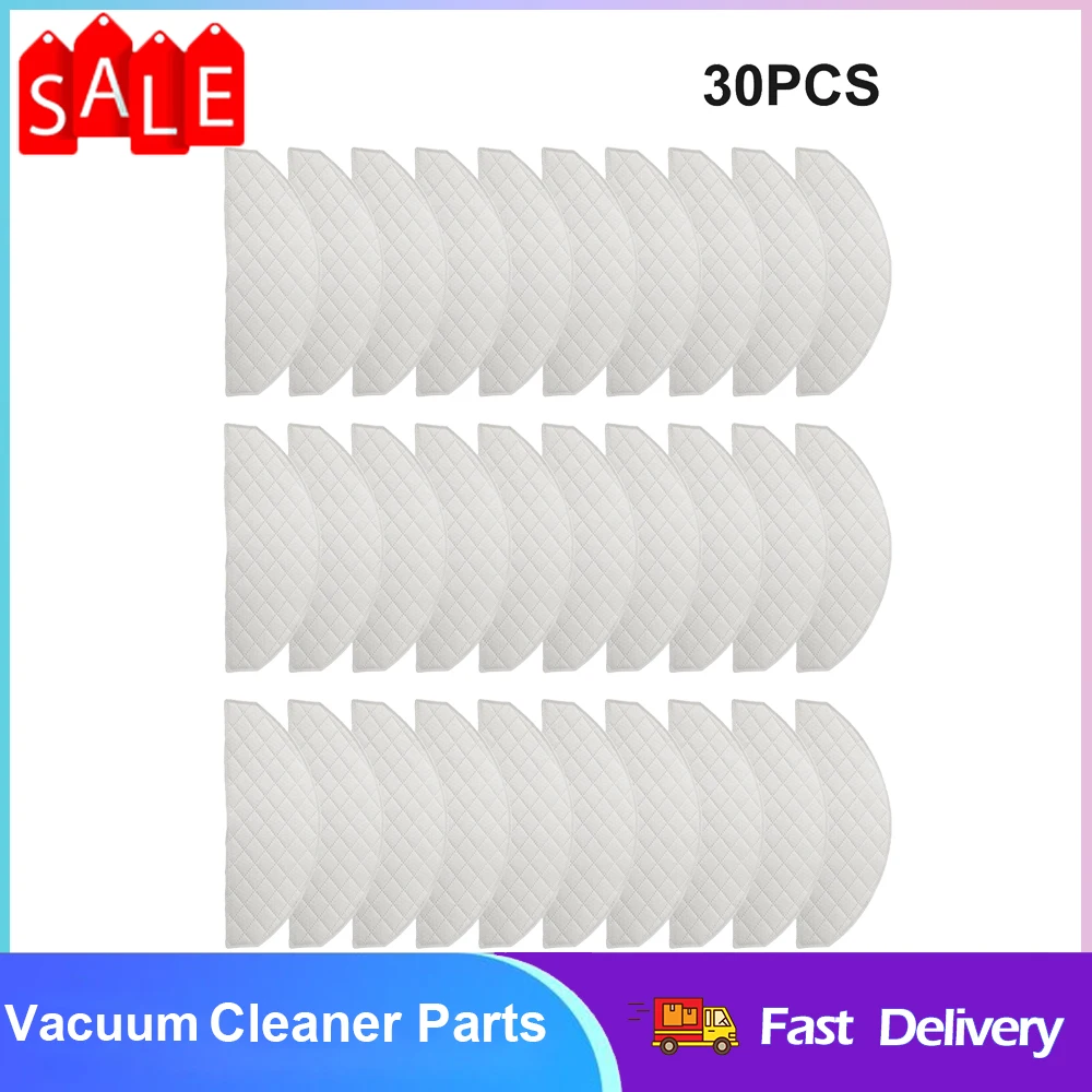 

30pcs Disposable Cleaning Cloth Wipes Set For IMOU RV-L11-A 3 In 1 Vacuum Cleaner Spare Parts Replacement Accessories Parts