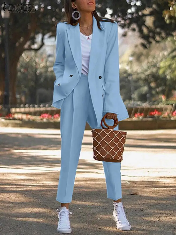 Outfit Conjuntos De Blazer Y Pantalon Elegante Conjunto De Blazer
