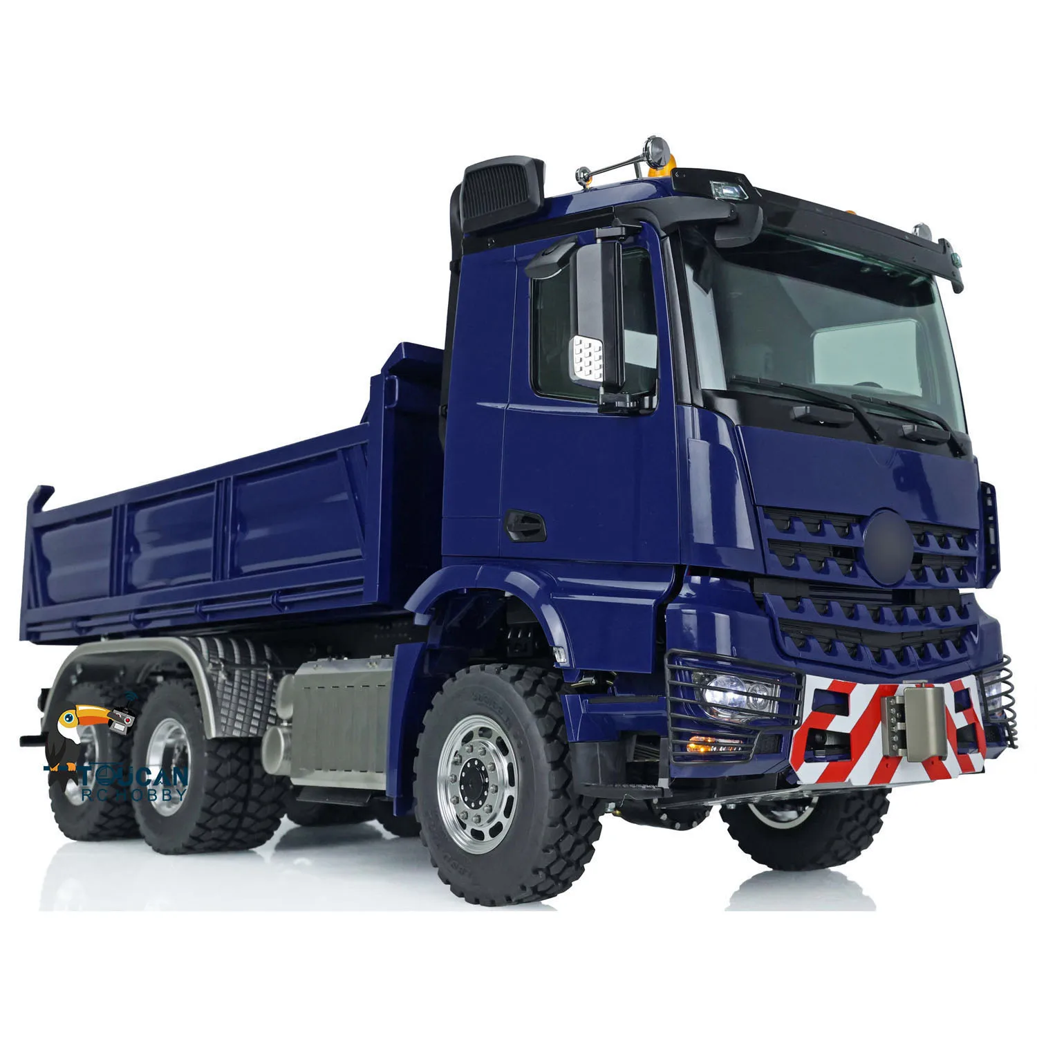 LESU 1/14 3Axles RC Hydraulic Dumper Truck for 348 6X6 Remote Control Car Thzh1354-Smt3 2
