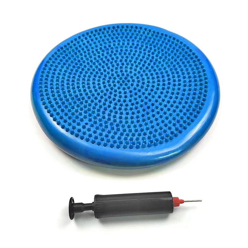 PVC Yoga Mat Balance Pad Inflatable Massage Cushion Sports Fitness Balance Trainer