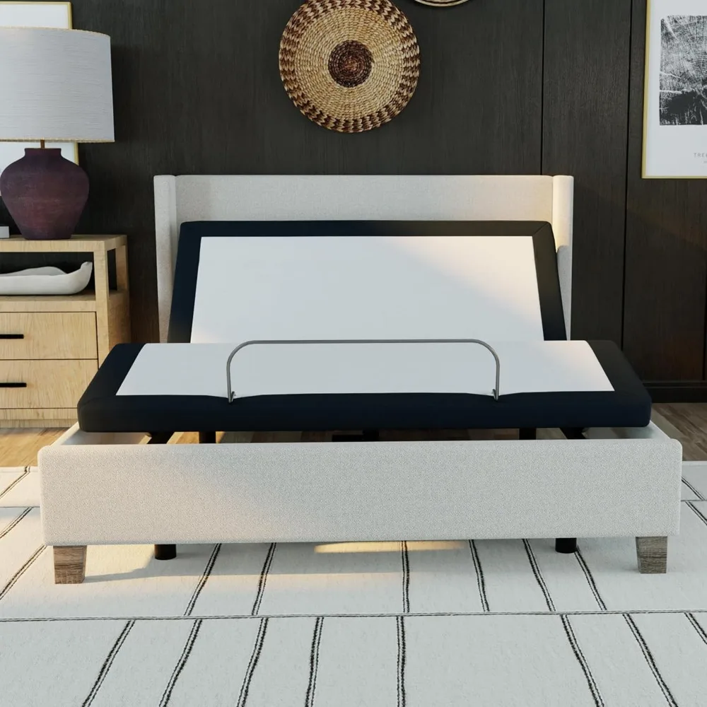 Adjustable Bed Base Frame with Head and Foot Incline, Wireless Remote Control, Easy Assembly, and 10 Year Warranty 3