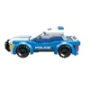 DIY Building Block Police Car Toy Set Creative Educational Patrol Vehicle  for Kids Fun Assembly Puzzle Playset 4