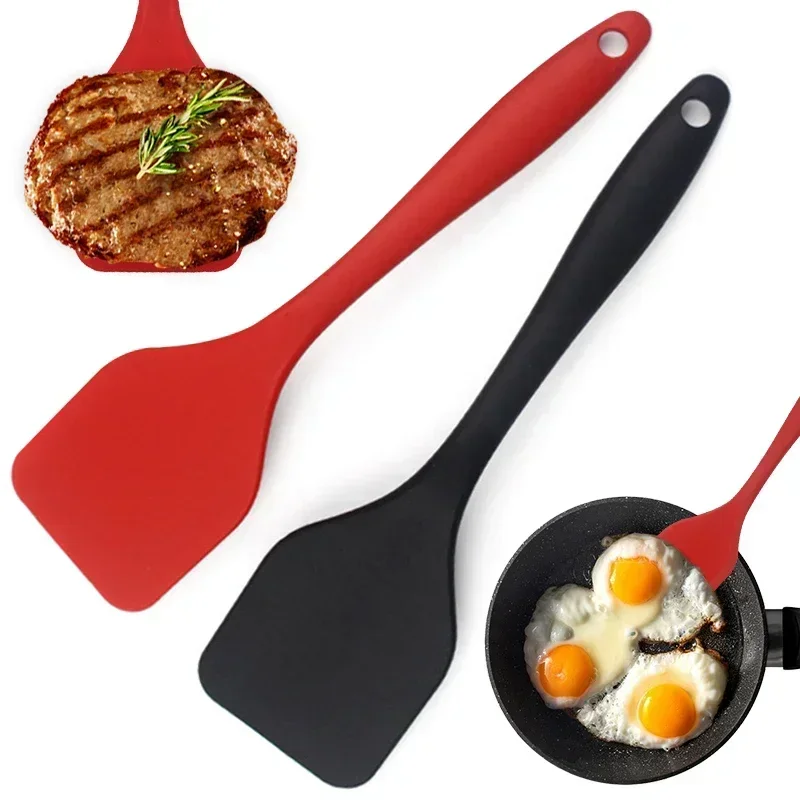 Silicone Cooking Leakage Spatula Dense Shovel Fried FishOmelette Shovel Non-stick Spatula Kitchen Cooking Tools 2