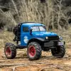 FMS 1:24 POWER WAGON FCX24 RC Crawler Model Buggy Car 4WD Vehicle Truck For Sandland Desert Dirt Road for Men Boys  1/24 Toys 2