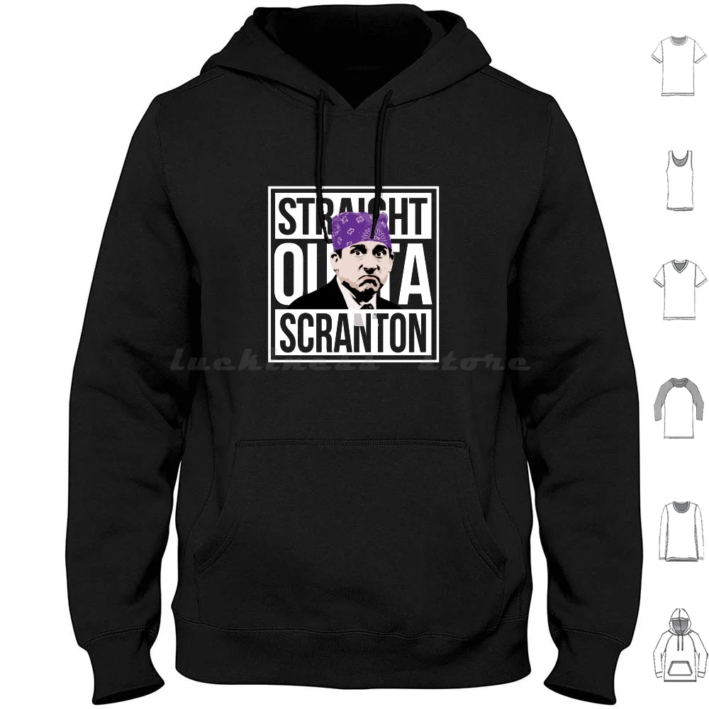 

Michael Straight Outta Scranton Hoodies Long Sleeve Michael Straight Outta Scranton Dwight Schrute Straight Outta