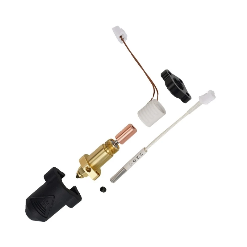 

Для Hotend Сменный комплект керамического нагревательного блока Экструдер Hot End 300 ° C Высокая температура Высокая