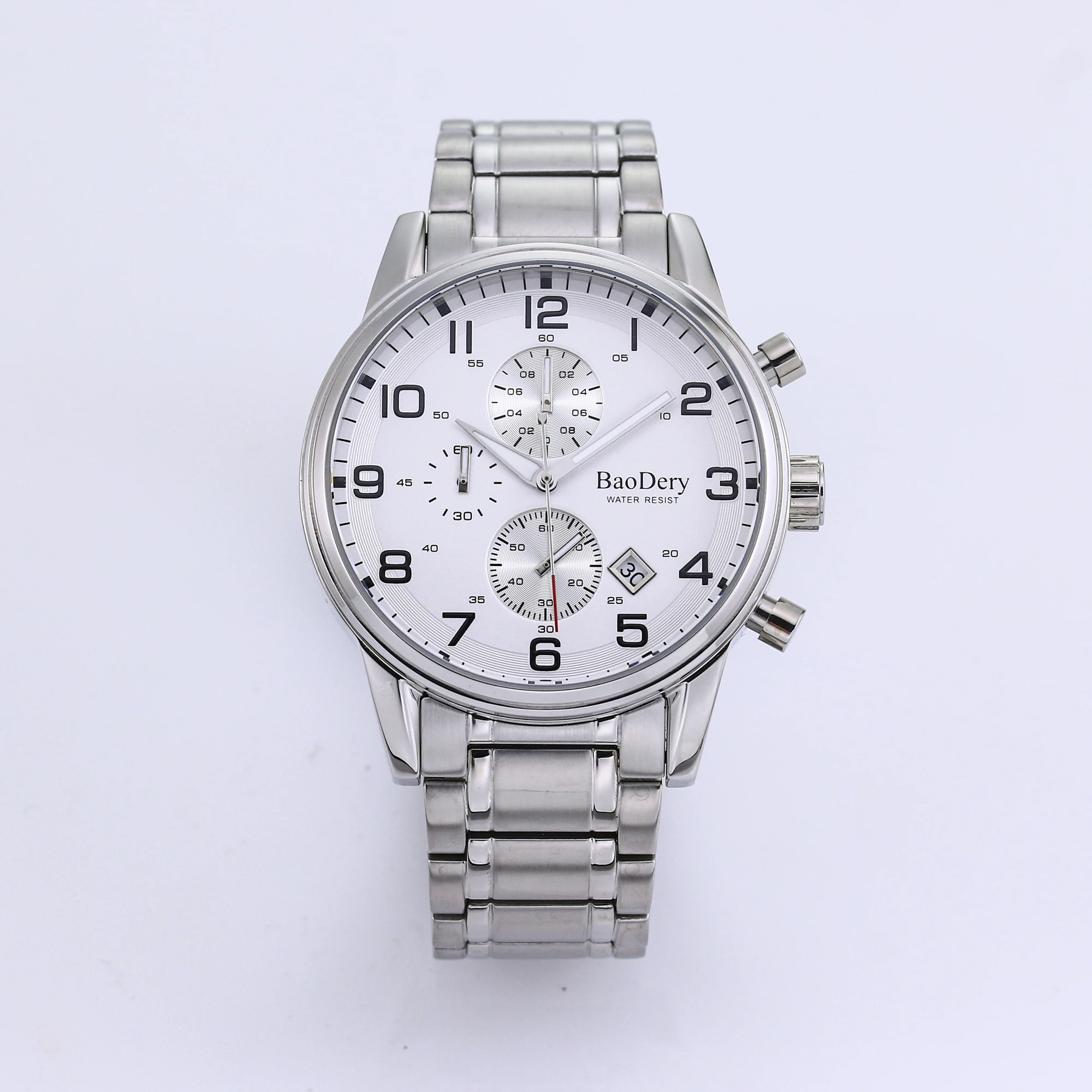 2024 BAODERY QUARTZ  Watches Sports Top Brand  Luxury Men's Watch Male Wristwatch New 42mm