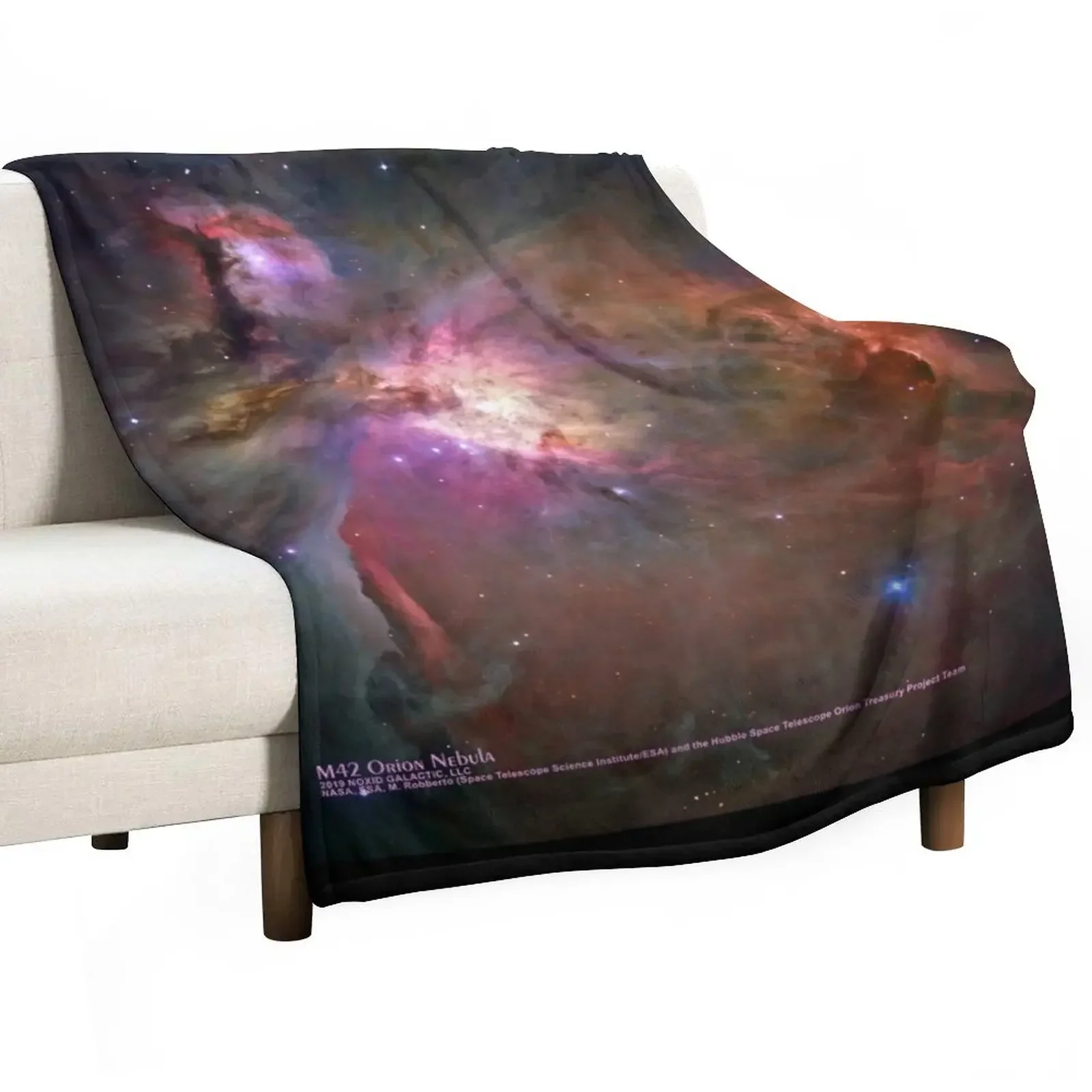 

M42 The Orion Nebula Astronomy Throw Blanket Soft Beds Summer Beddings Blankets