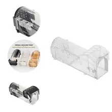 

Convenient Mouse Catcher Box Helpful Portable Simple Operation Mice Trap Box Control Tools Rat Trap Box Rat Trap Box