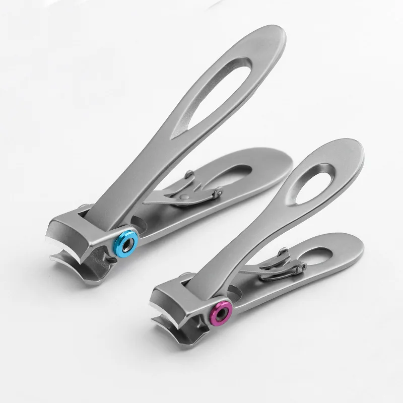 Nail Clippers Stainless Steel Two Sizes Are Available Manicure Fingernail Cutter Thick Hard