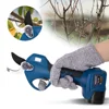 16.8V 2pc Lithium-Ion Battery Branches Scissor Garden Tool Cordless Electric Pruning Shears Secateur Pruner Tree Bonsai Cutter 1