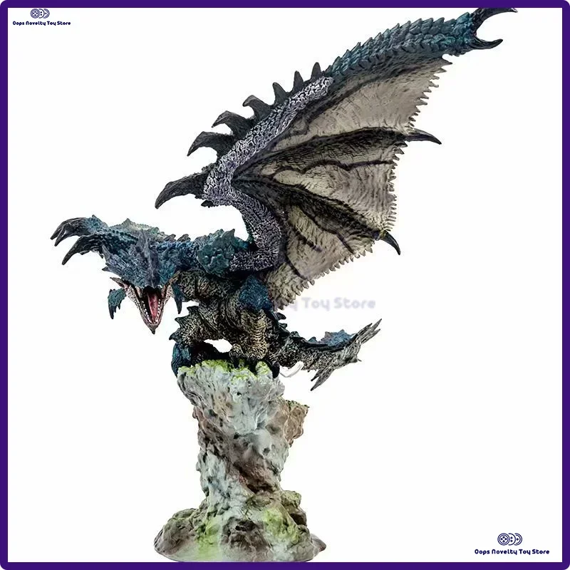 

25cm Monster Hunter Fire Dragon Statue Male Cang Fire Dragon CFB MH Model Handmade PVC Statue Collection Home Decor Gift Sale