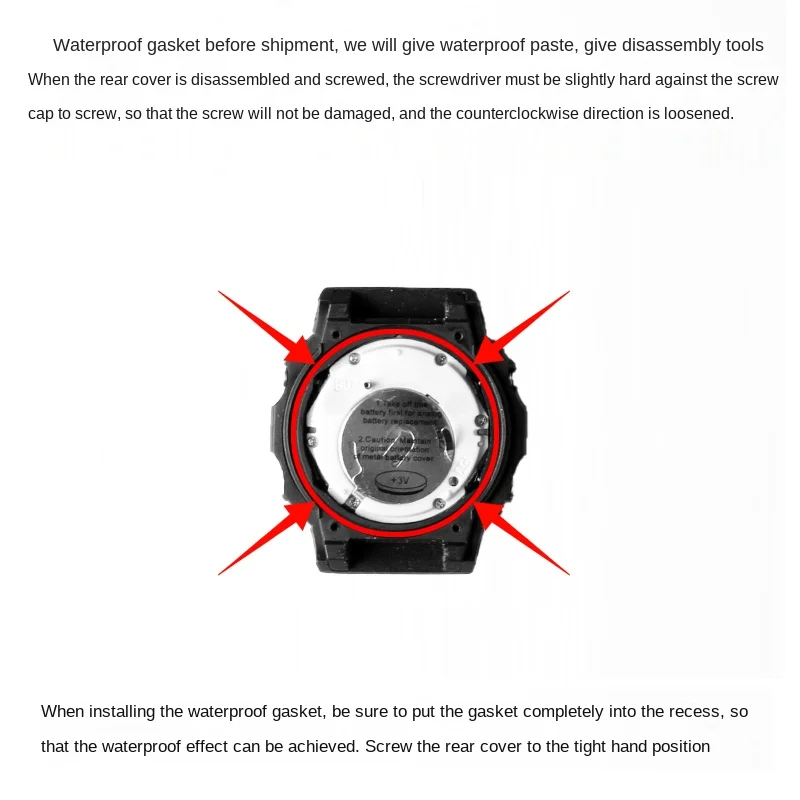 For Casio G-SHOCK Waterproof Ring Dust Ring GA-100 GA-110 GA-120 O