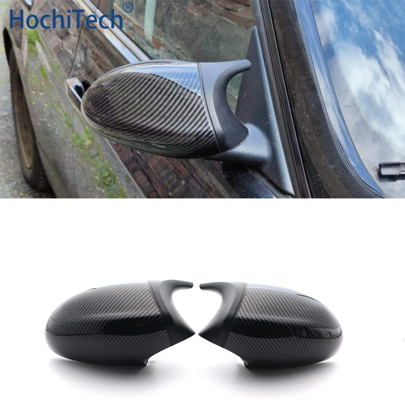 

For BMW 1 3 Series E81 E82 E87 E88 E90 E91 E92 E93 Car Side Wing Mirror Cover Rear-View Caps Black high quality types