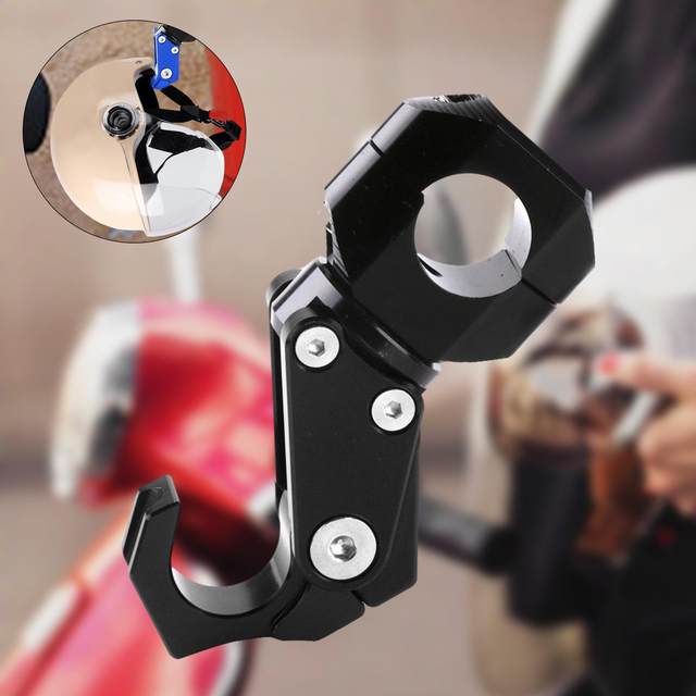 Metal Motorcycle Hook Holder Aluminum Alloy Luggage mount and storage Hanger Universal Spare Parts 22mm Moto Parts
