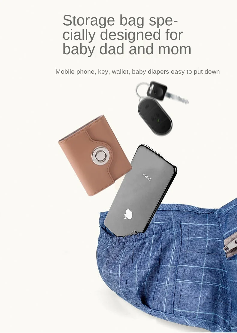 Baby Cartoon Hip Seat Carrier for Baby Travel