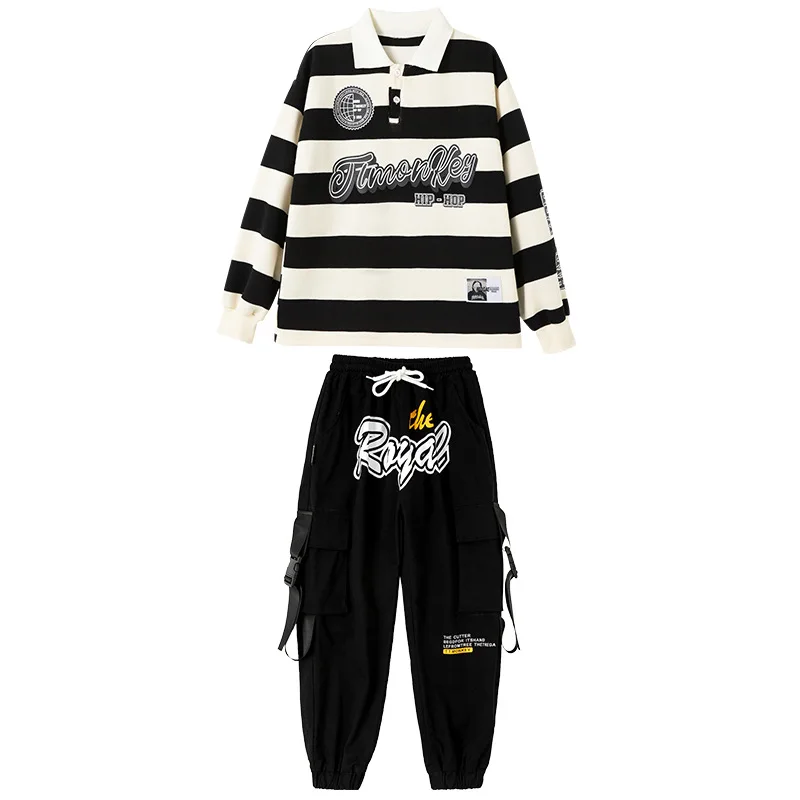 Рисунок 5 - Детский свитшот в стиле хип-хоп в полоску