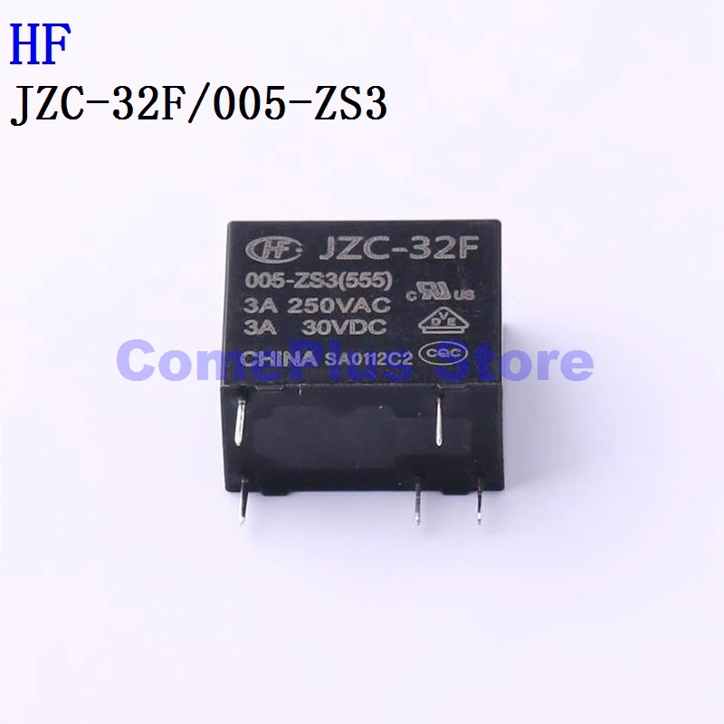 

5 шт. JZC-32F/005-ZS3 012 024 5V 12V 24V HF реле мощности